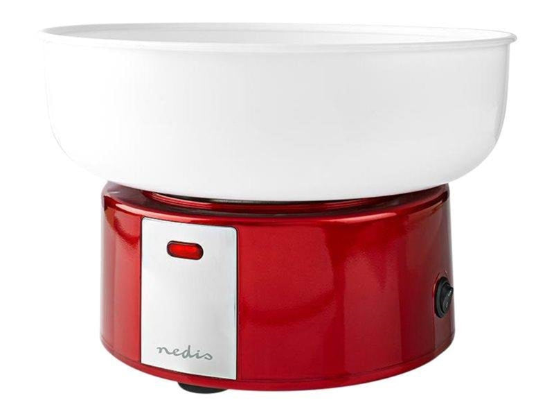 Nedis FCCM100FRD - cotton candy maker - vintage red/white