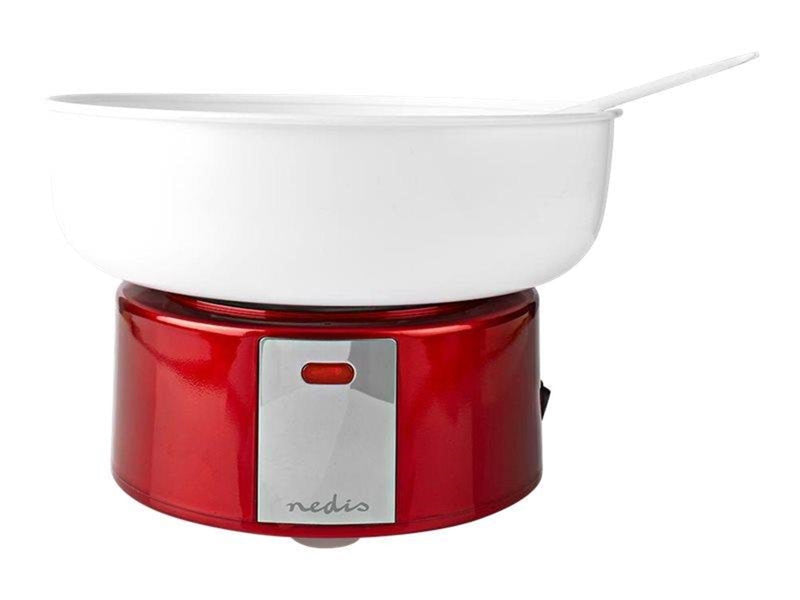 Nedis FCCM100FRD - cotton candy maker - vintage red/white