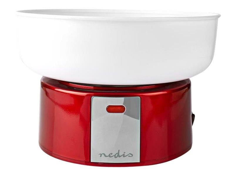 Nedis FCCM100FRD - cotton candy maker - vintage red/white