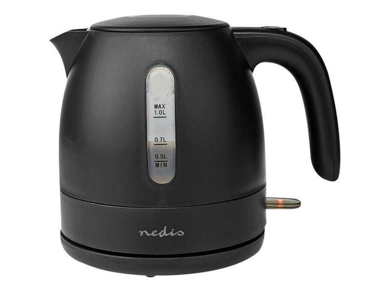 Nedis Wasserkocher KAWK300EBK - kettle - matt black - Matt Schwarz - 2200 W