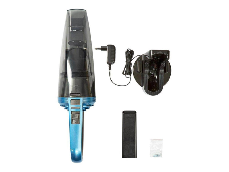 Nedis Handstaubsauger VCHH6BU75 - vacuum cleaner - cordless - handheld - blue/grey