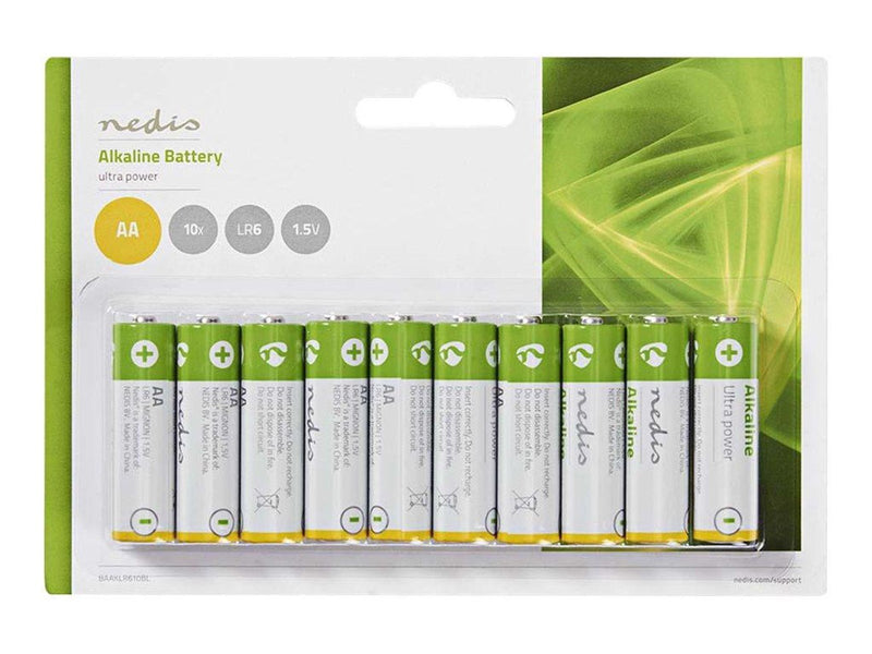 Nedis BAAKLR610BL battery - 10 x AA type - Alkaline