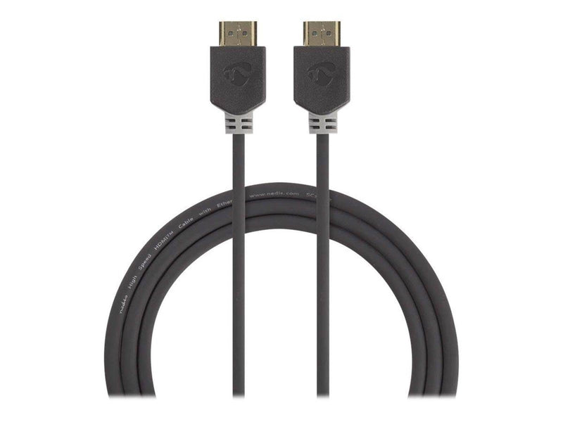 Nedis HDMI with Ethernet cable - 2 m