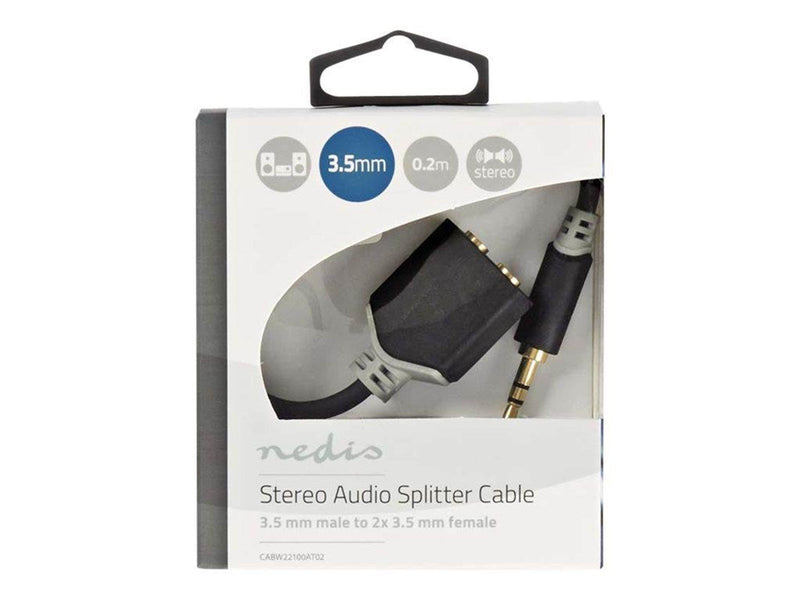 Nedis audio splitter - 20 cm