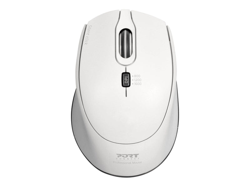 PORT Designs PORT Connect SILENT - Maus (Weiß)