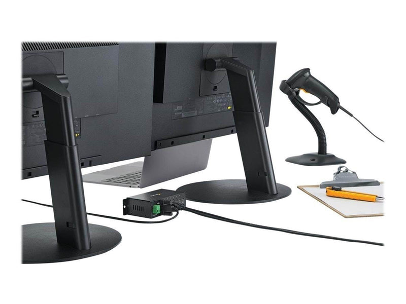 StarTech.com USB 2.0 Industrial USB Hub USB-Hubs - 7 - Schwarz