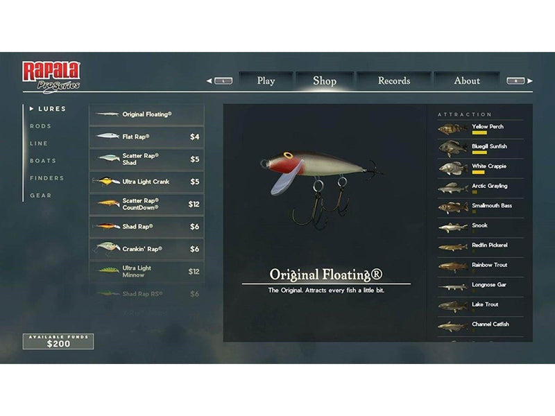 Rapala Fishing Pro Series (Code in a Box) - Nintendo Switch - Simulator - PEGI 3