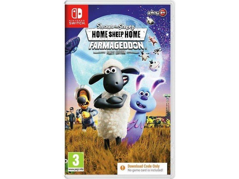 Shaun the Sheep: Home Sheep Home (Farmageddon Party Edition) - Code in a Box - Nintendo Switch - Plattform - PEGI 3
