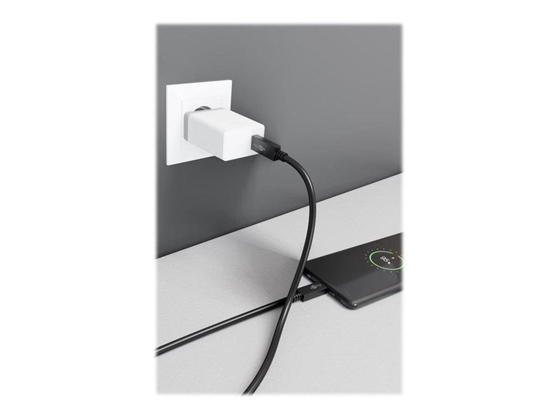 Pro USB-C - USB-C - PD 100W - 0.5m - Schwarz - USB-Kabel