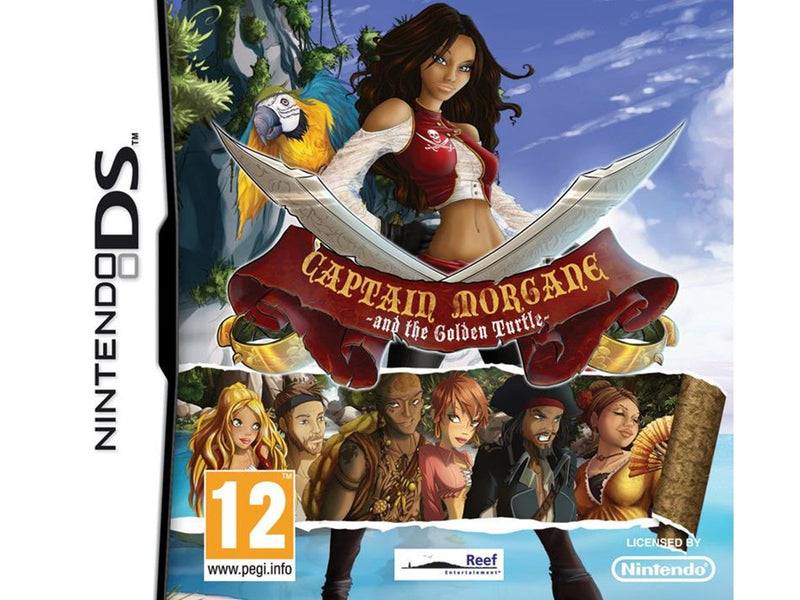 Captain Morgane and the Golden Turtle - Nintendo DS - Abenteuer - PEGI 12