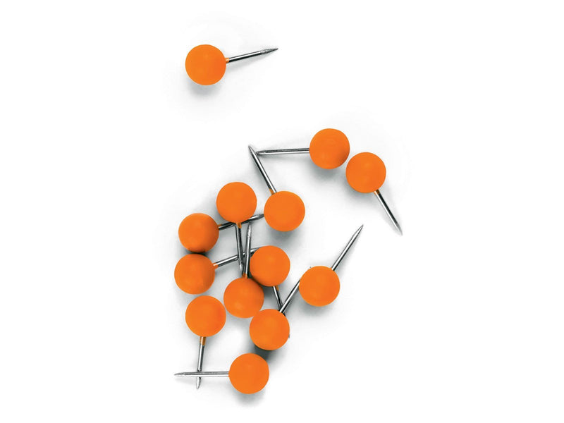 Nobo Pinnwand-Nadeln, 100 Stück, orange