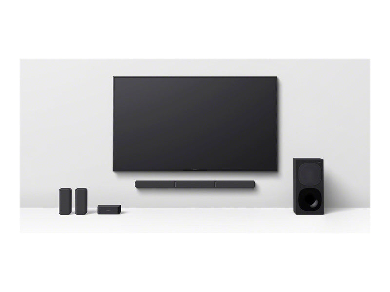 Sony HT-S40R - sound bar system - for home theatre - wireless
