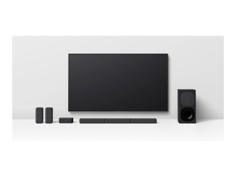 Sony HT-S40R - sound bar system - for home theatre - wireless