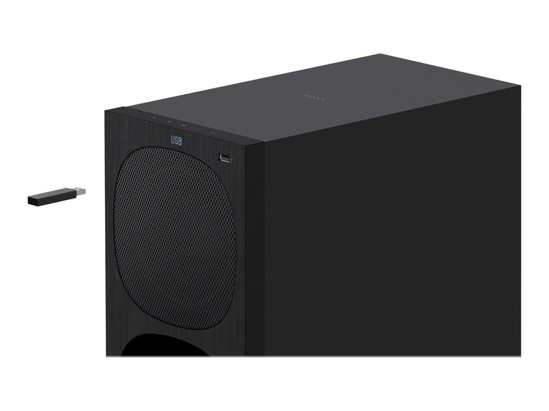 Sony HT-S40R - sound bar system - for home theatre - wireless