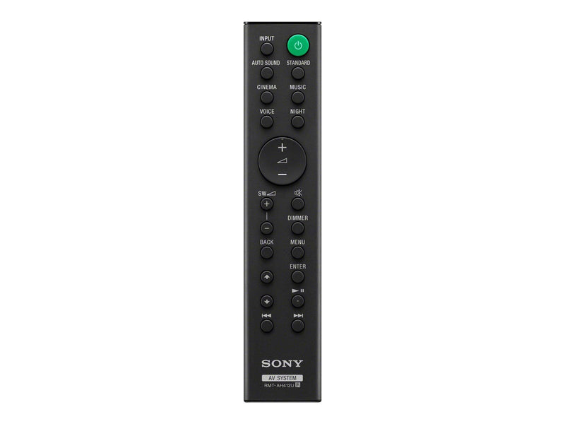 Sony HT-S40R - sound bar system - for home theatre - wireless