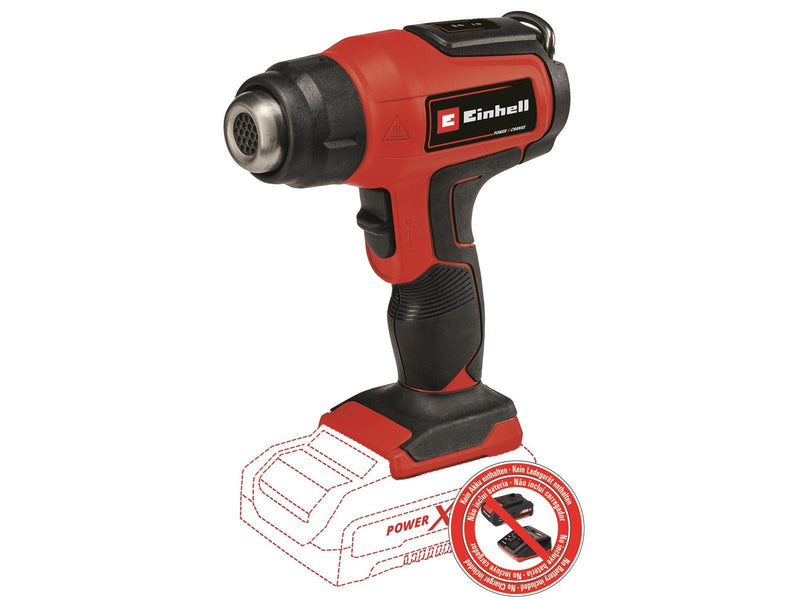 Einhell Cordless Hot Air Gun TE-HA 18 Li - Solo