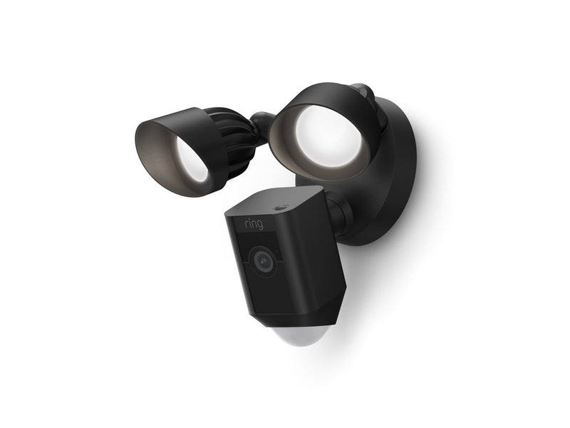 Ring Floodlight Cam Wired Plus - Schwarz