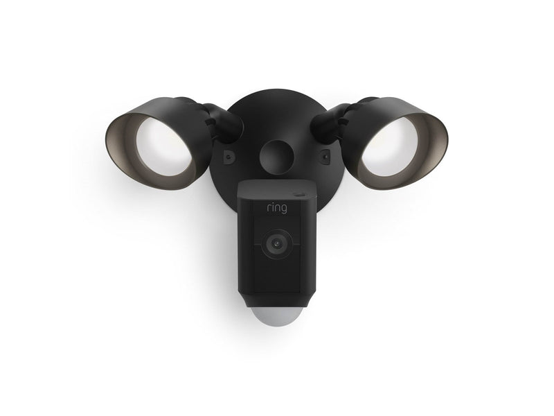 Ring Floodlight Cam Wired Plus - Schwarz