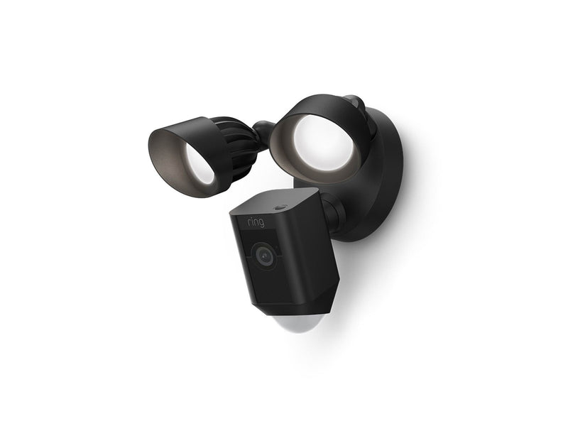 Ring Floodlight Cam Wired Plus - Schwarz