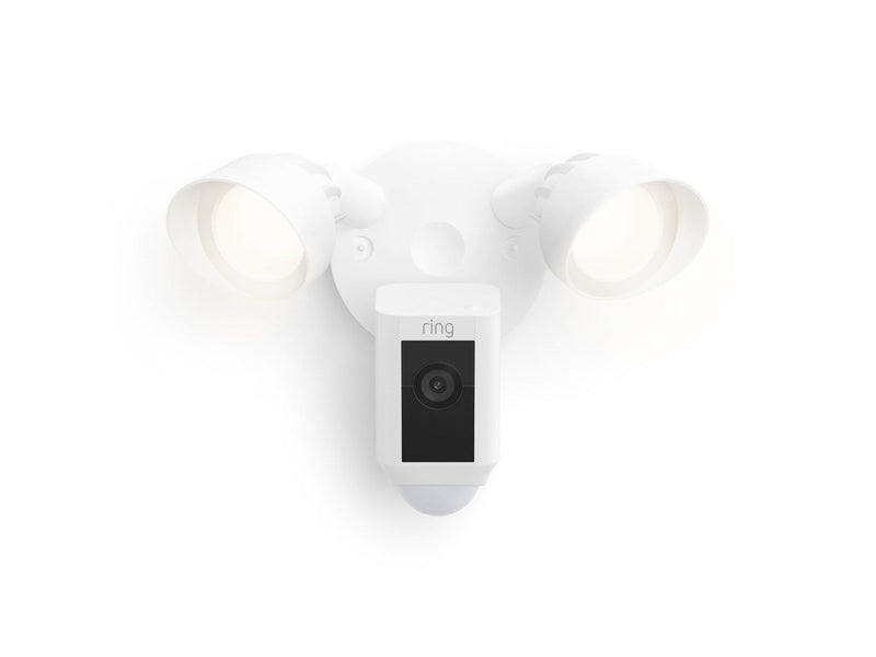 Ring Floodlight Cam Wired Plus - Weiß