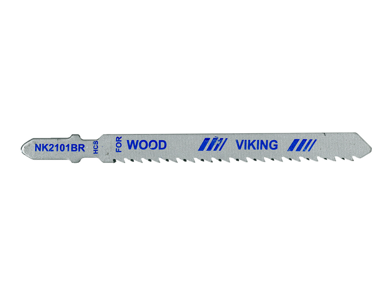 Viking Jigsaw Blades 2101BR card of 5 blades