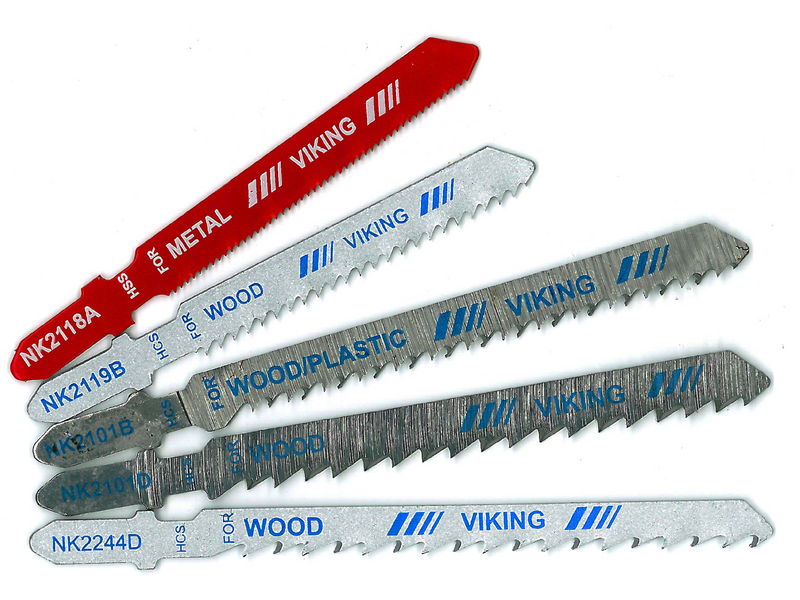 Viking Jigsaw blades 2000 set of 5 different blades