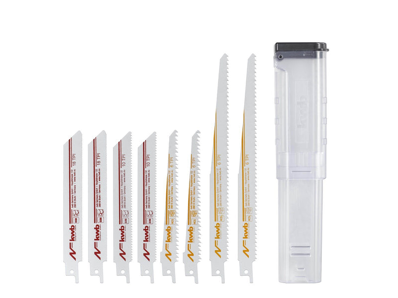 kwb Sabre saw blade set 9pcs.