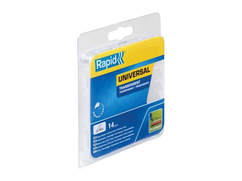 Rapid 12 mm Klebesticks universal transparent