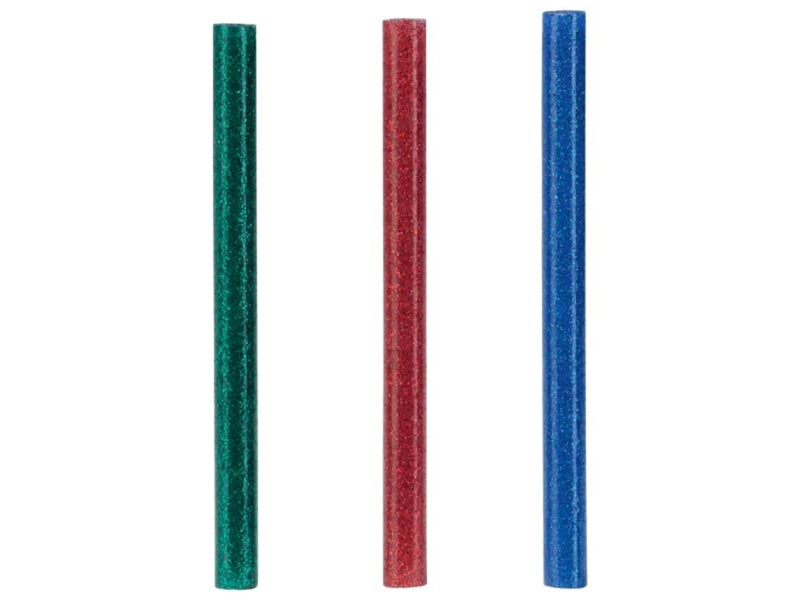 Rapid 7 mm Klebesticks Glitzer farbig