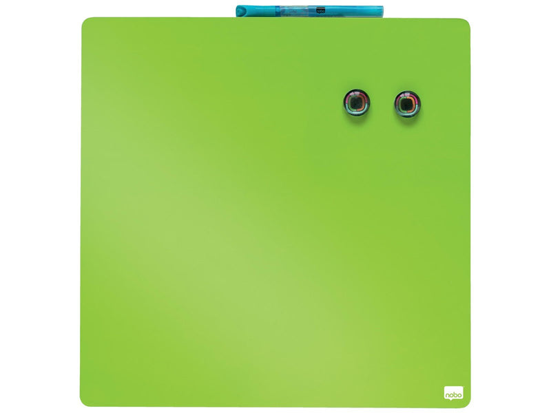 Nobo  quadratisches Whiteboard 36 x 36cm Grün