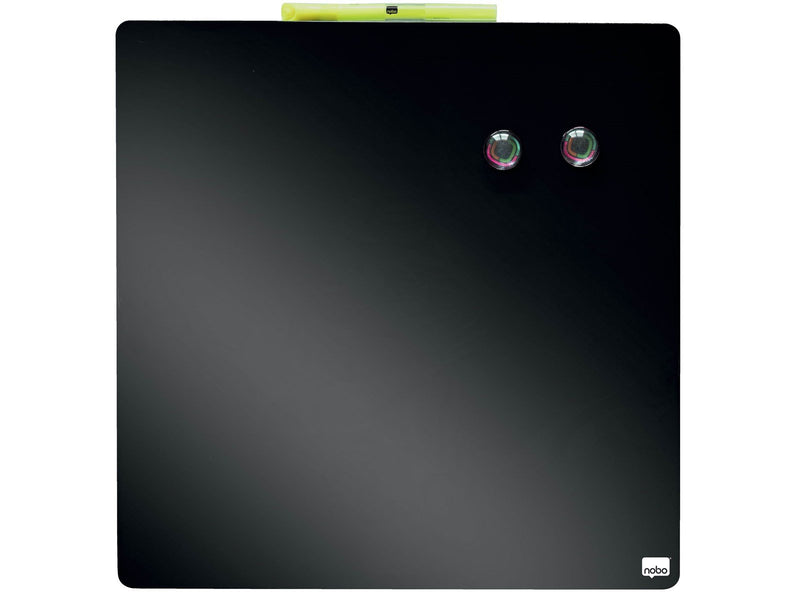 Nobo  quadratisches Whiteboard 36 x 36cm Schwarz