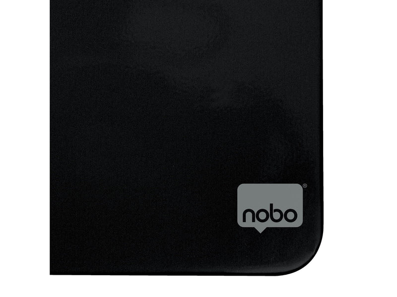 Nobo  quadratisches Whiteboard 36 x 36cm Schwarz