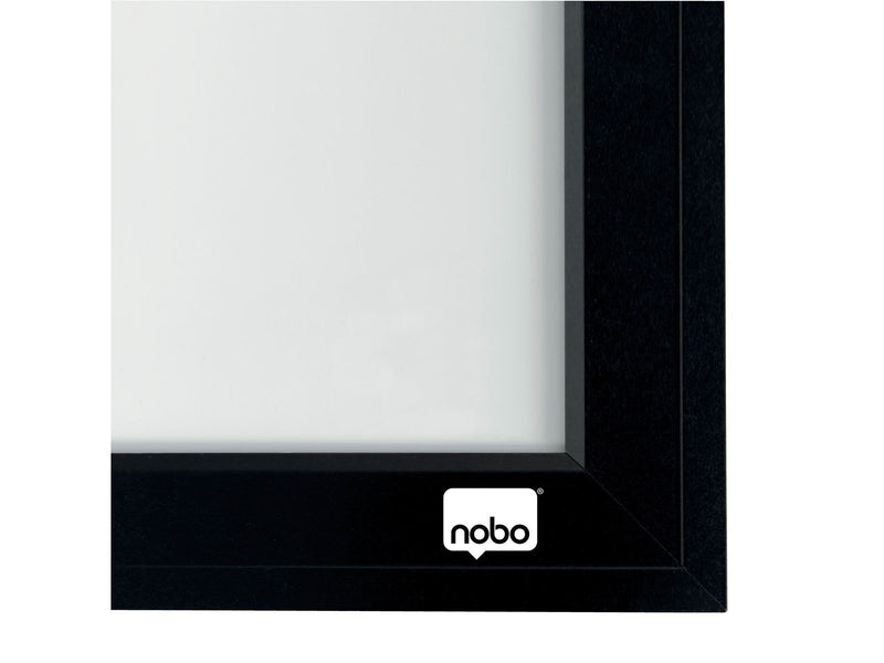 Nobo Whiteboard mit schwarzem Rahmen 58,5 x 43 cm