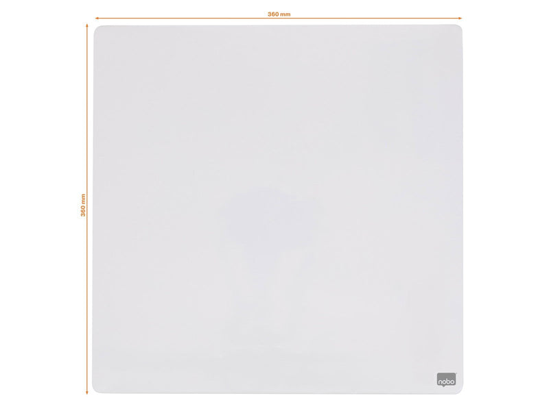 Nobo  quadratisches Whiteboard 36 x 36cm Weiß