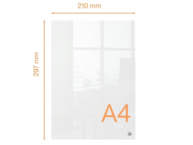Nobo Acryl Desktop-Notiztafel A4