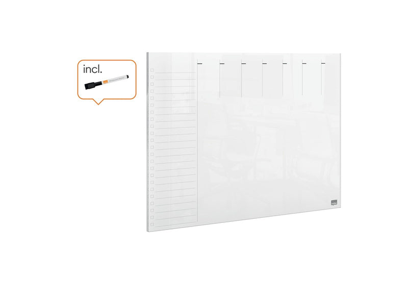 Nobo Acryl Wochenplaner A4