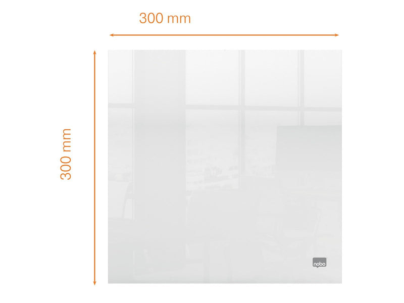 Nobo Acryl Whiteboard für Wand-oder Desktop 30 x 30 cm