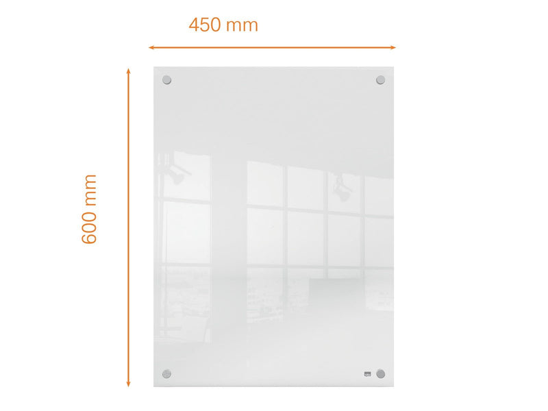 Nobo Acryl Whiteboard Wandmontage 45 x 60 cm