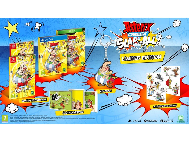 Asterix & Obelix: Slap Them All! - Limited Edition - Sony PlayStation 4 - Platformer - PEGI 7