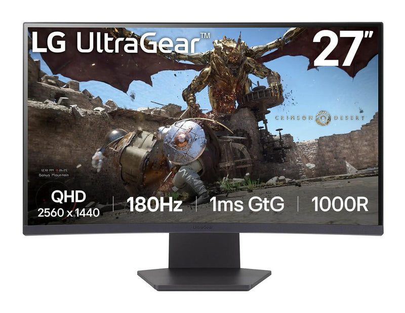 LG 27GS60QC-B QHD Display 68,6 cm (27')