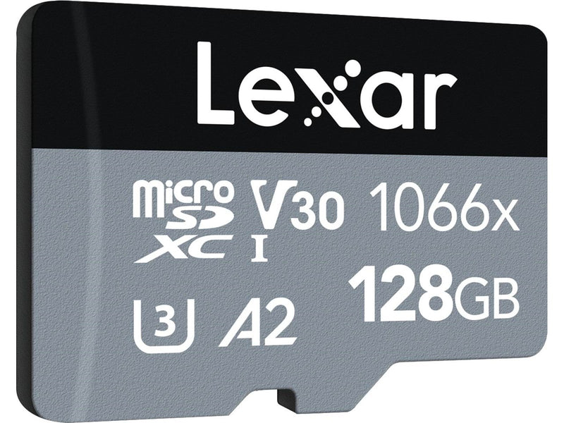 Lexar Professional SILVER 1066x MicroSD/SD - 160MB/s - 128GB