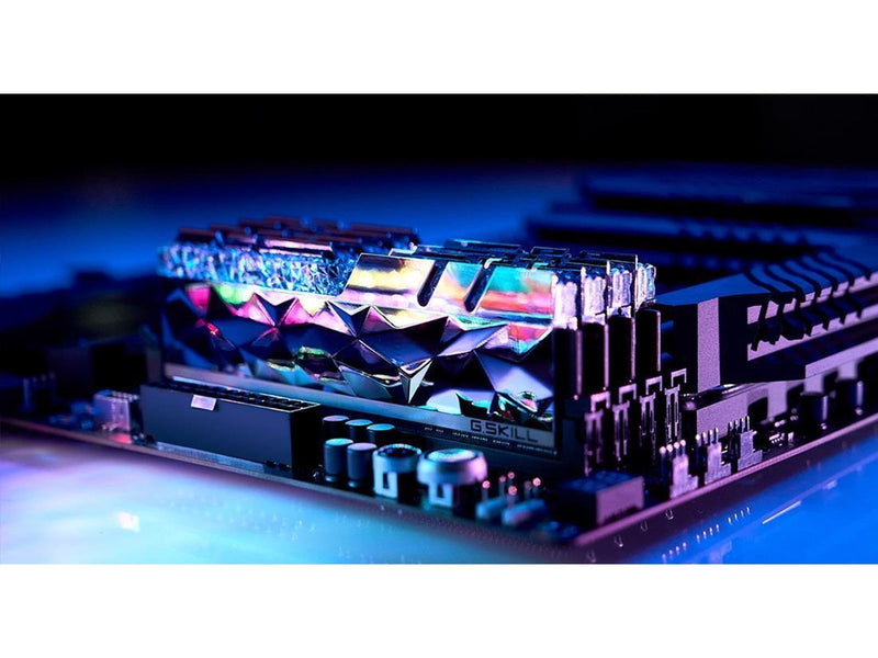 G.Skill Trident Z Royal Elite DDR4-3600 - 64GB - CL16 - Quad Channel (4 pcs) - Intel XMP - Silber mit RGB