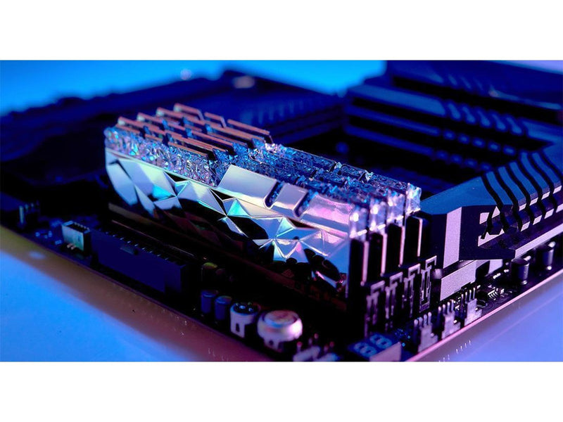 G.Skill Trident Z Royal Elite DDR4-4000 - 64GB - CL18 - Dual Channel (2 pcs) - Intel XMP - Silber mit RGB