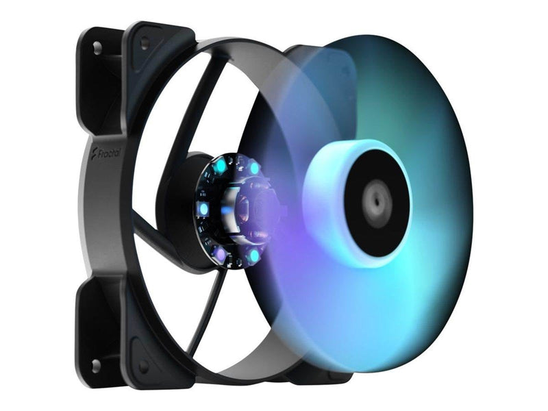 Fractal Design Aspect 12 RGB PWM - Gehäuselüfter - 120mm - Schwarz