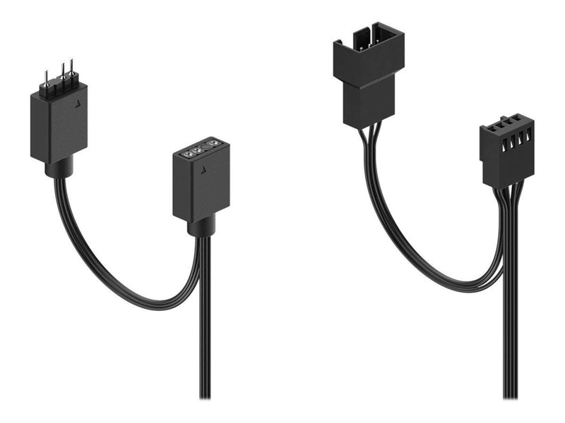 Fractal Design Aspect 12 RGB PWM - Gehäuselüfter - 120mm - Schwarz