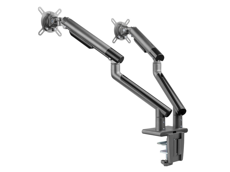 Alterzone Arm Duo dual aluminum monitor arms Space gray