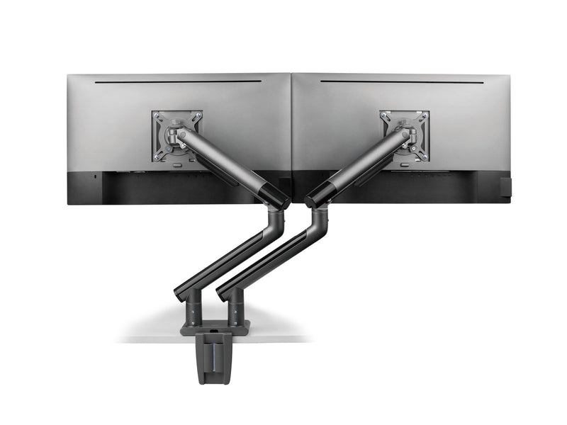 Alterzone Arm Duo dual aluminum monitor arms Space gray