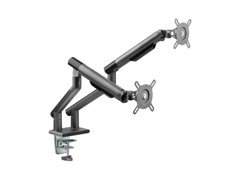 Alterzone Arm Duo dual aluminum monitor arms Space gray
