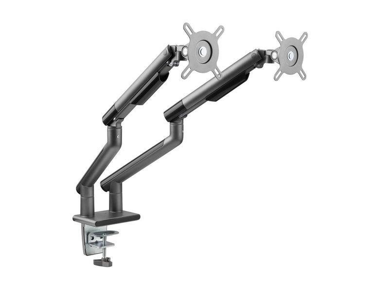Alterzone Arm Duo dual aluminum monitor arms Space gray