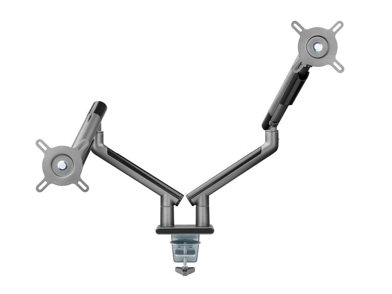 Alterzone Arm Duo dual aluminum monitor arms Space gray